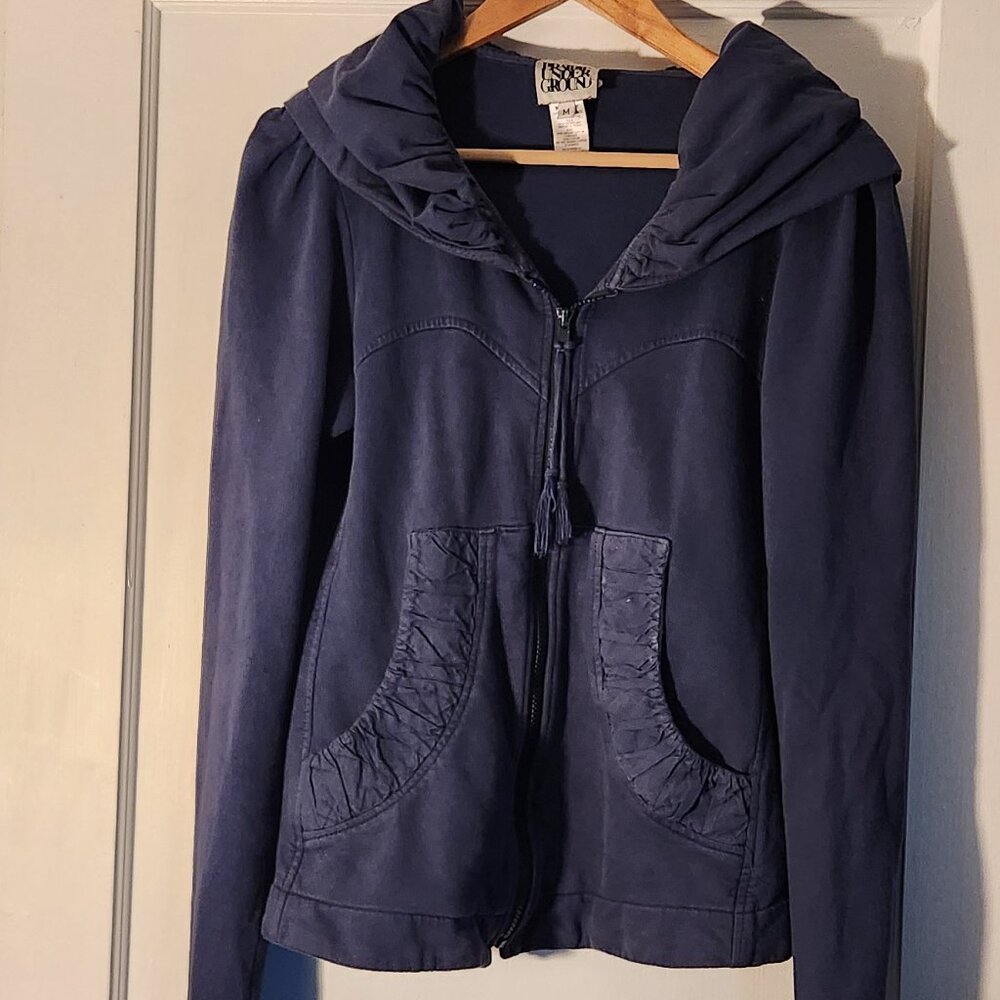 Prairie Underground Cloak Hoodie Atlantic Blue